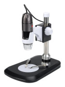 Digitalt USB-mikroskop, 40x - 1000x förstoring, 2592x1944, 8 st LED, 30fps, justerbar fokus, metallstativ