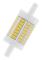 OSRAM 4058075432635 LED EEK A++ (A++ - E) R7s Kolvform 11.5 W = 100 W Varmvit (Ø x L) 28 mm x 78 mm 1 st