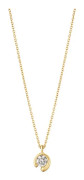 Georg Jensen - Mercy Halsband med Hängsmycke 0.20 ct Guld