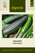 Squash, Black Beauty - Cucurbita pepo (Zucchini-gr.) Black Beauty