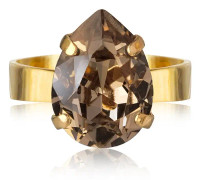 Caroline Svedbom - Mini Drop Ring Gold Greige