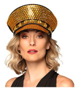 Boland keps Sunny vibes polyester guld/svart one-size