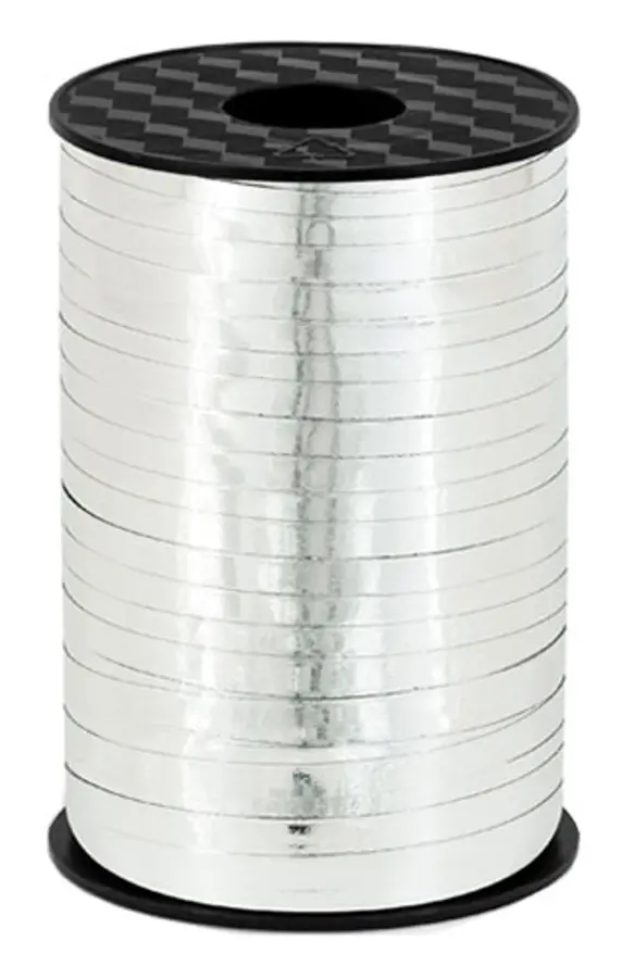Presentsnöre på Rulle Silvermetallic