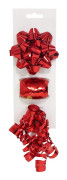 Presentsnöre Rosett Set Röd