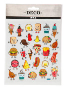 Creativ Company Stickers Snacktime 1 ark