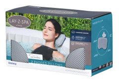 BESTWAY Vadderade kuddar, 23 x 13 x 5 cm, kompatibla med alla Lay-Z-Spa, Duraplus-remmar