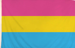 Flagga Pansexuell