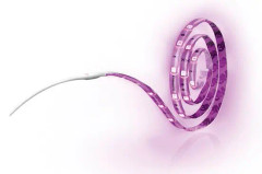 Philips Ljusslinga 2 m RGB, Universell belysningslist, inomhus, Sovrum, Transparent, Plast, IP20