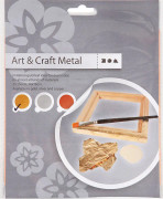  Slagmetall, 16x16 cm, guld, 25ark