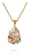 Caroline Svedbom - Mini Drop Necklace Gold / Silk