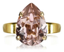 Caroline Svedbom - Mini Drop Ring Gold Vintage Rose