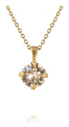 Halsband "Classic Petite Necklace Gold - Silk" - Caroline Svedbom
