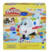 Play-Doh, Starters My Plane of Discovery-set, förskoleleksaker för flickor och pojkar med flygplan, från 3 år och uppåt