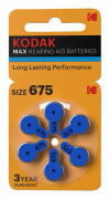 Kodak hearing aid P675 battery