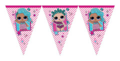 Girlang LOL Glitter 9-flaggor 230cm