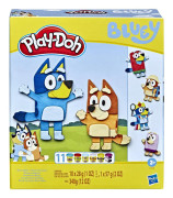 Play-Doh Bluey Coffet döljer sig med 11 burkar av modelleringsdeg