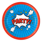 Papperstallrikar Boom Party
