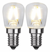 Star Trading Illumination LED Klar filament lampa E14 2700K 110lm 2-pack