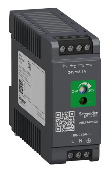 Strømforsyning Switch Mode 24V DC 2,1A 1F, optimized, ABLS1A24021
