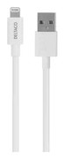 DELTACO - Lightning-kabel - USB hane till Lightning hane - 3 m - vit