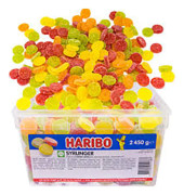Haribo Syrlingar 2.45kg