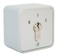 Bennike & Wander Geba key switch on-off 2 pole with cydinder