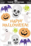 Halloween Fönsterdekorationer