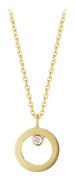 Georg Jensen - Halo Halsband Guld med Diamant
