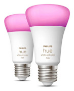 Philips Hue White Color Ambiance E27 A60 800lm (2-pack)