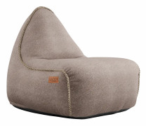 Sackit, Canvas loungefåtölj sand