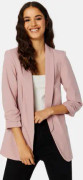 Pieces Boss 3/4 Blazer Rosa XL Kvinna