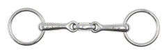 Horse Guard Tredelat Tränsbett med Låsfunktion "Lock-Up" Silver, 105 mm