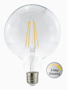 AIRAM Filament LED 3-stegs dimring med minne, glob 125mm