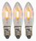 Star Trading Reservlampa 3-pack Spare Bulb Universal LED, E10 passar 4-16 lampor, 23-55V