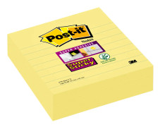 Post-it Super Sticky gul 101x101mm 3st/fp