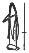 HorseGuard Cheval Träns med remontnosgrimma svart - Cob