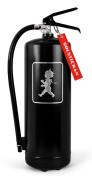 Brandsläckare 6kg svart/svart Solstickan