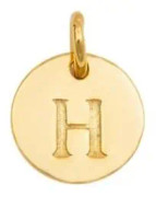 Berlock Mini Letter Guld H