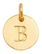 Berlock Mini Letter Guld B