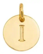 Berlock Mini Letter Guld I