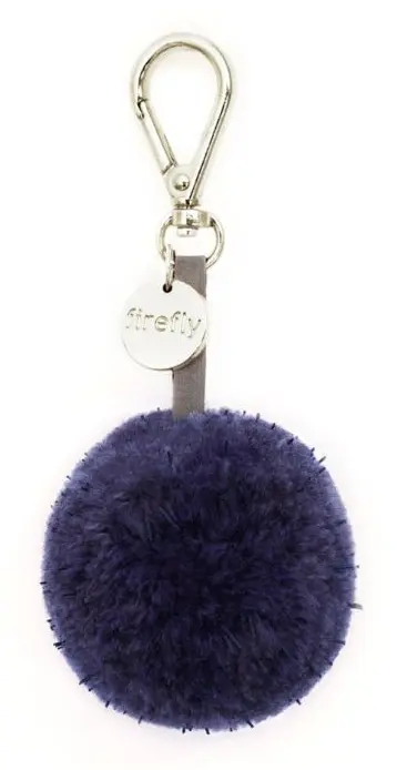 Reflekterande Pom Pom Blå