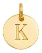 Berlock Mini Letter Guld K