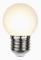 Star Trading LED-lampa i PC plast Opal Klot Ø45mm 1W