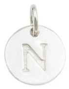 Berlock Mini Letter Silver N