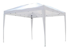 Partytält - 300x300x200-250 cm - vitt