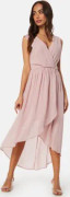 Bubbleroom Occasion High-Low Chiffon Dress Dusty pink 34