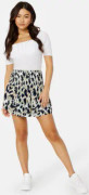 VERO MODA Menny Mini Smock Skirt Navy Blazer AOP: Met L