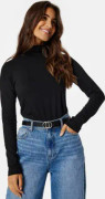 GANT Slim LS Turtleneck 5 Black XS