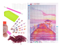 Diamantbroderi mosaik set 5D pir