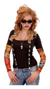 Tatueringsarmar Skull & Roses - One size
